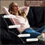 Fauteuil modulaire surdimensionné avec coussin décoratif, fauteuil rembourré en chenille moderne pour le confort du salon et de la chambre à coucher-40020732