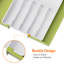 Rangement de tiroir Silverware, plateau à ustensiles extensible pour la cuisine, porte-couverts et couverts sans BPA, rangement en plastique réglable pour cuillères, couteaux, grand, vert et blanc