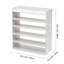 Warm white MDF shoe cabinet-1710999531-1710999532