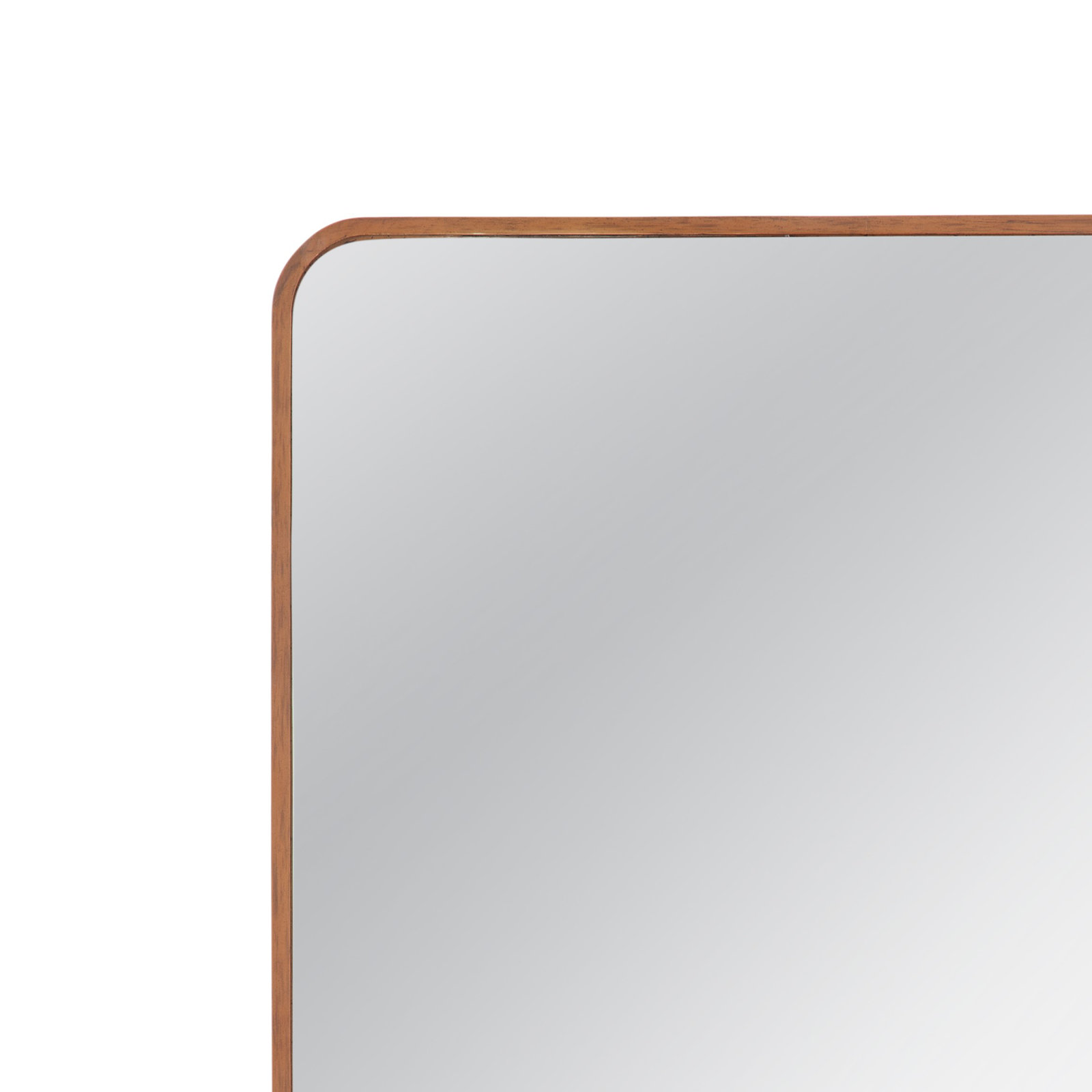 Strophe Solid Wood Rectangle Mirror
