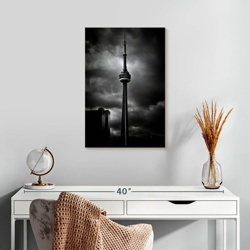 Lilie CN Tower Toronto Canada, 24" H x 16" W