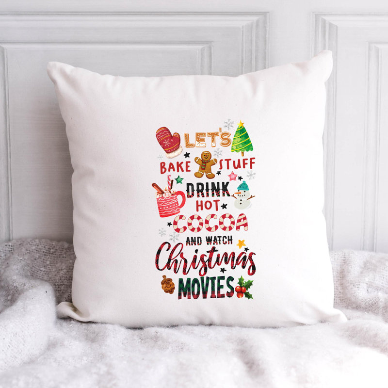 Christmas-08_1 Reversible Throw Pillow, 20" x 20"