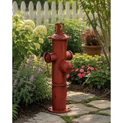 Industrial Fire Hydrant Decor