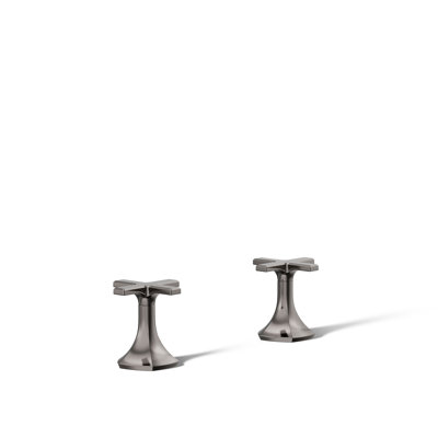 Occasion Cross Bathroom Sink Faucet Handles, 3.12" H x 3" W