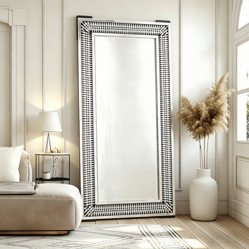 Très grand miroir de plancher Casmers