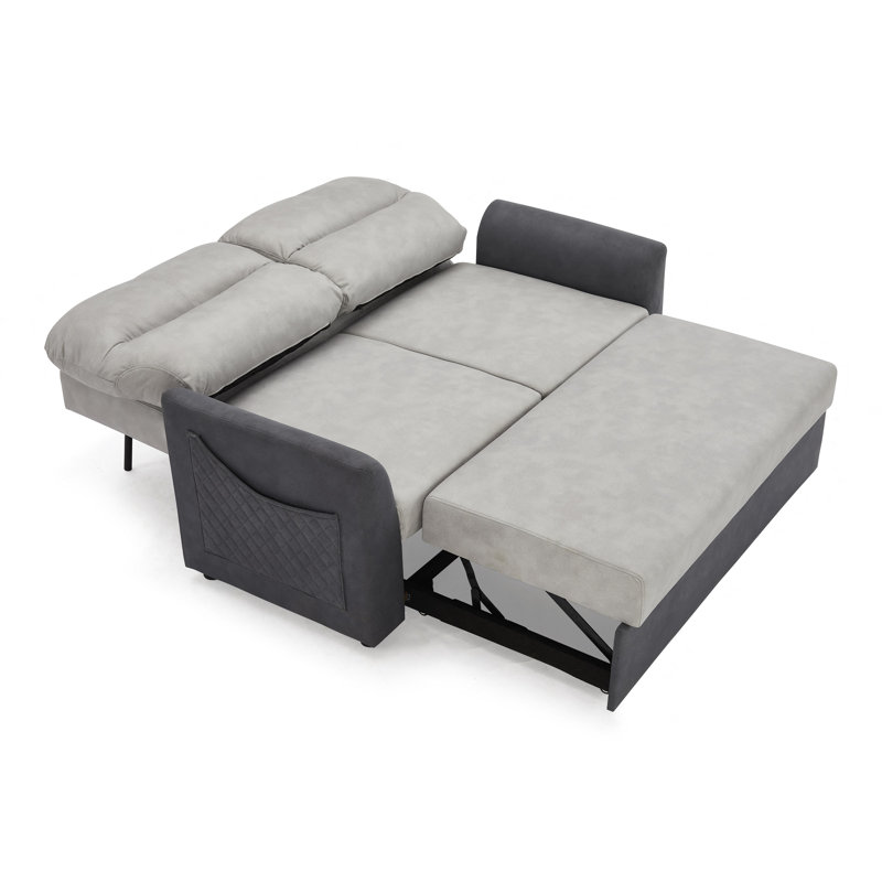 Lacie-Jayne 2 Seater Polyester Sofa Bed