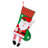 3 Piece Knitted Trim Christmas Stocking Set