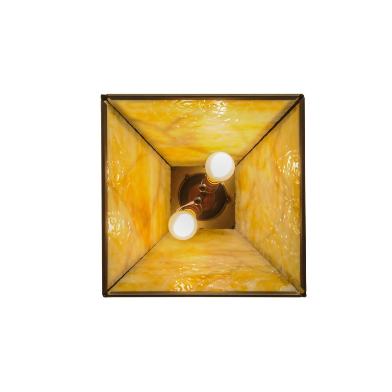 Rustic Lodge 2 - Light Pendant, Antique Copper, Beige
