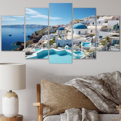 Grèce Santorini Dreams I 5 pièces
