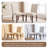 Bontrager Nailed Trim Linen Parsons Dining Chairs With Solid Wood Legs-1047328034