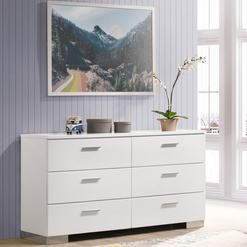 Commode 6 tiroirs Dulcey