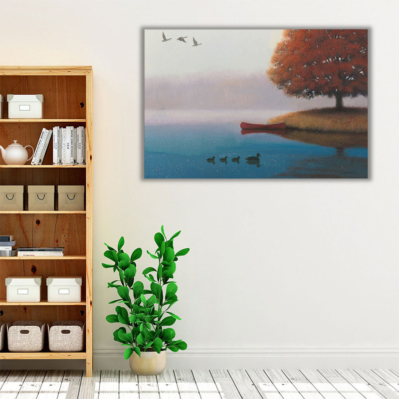«Early in the Morning», reproduction d'art sur toile, H 20 po x l 30 po