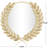 Cole And Grey Traditional Metal Leaves With Branch Wall Mirror