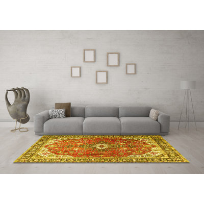 Washable Oriental Indoor Rug