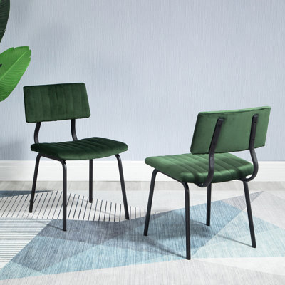 Rushden 46cm H Velvet Upholstered Side Chair