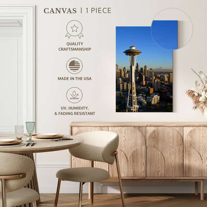 Lilie Seattle's Space Needle, 12" H x 8" W