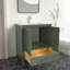 Ensemble de meuble-lavabo autoportant 30 po Anvay en vert forêt avec comptoir en quartz de Carrare-1342386987-1467094318