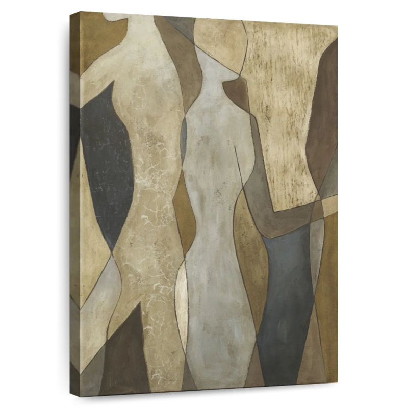 Leisha Figure Overlay II, 51" H x 34" W