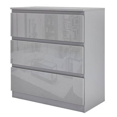 Boltuch 70 cm W Chest of 3 Drawers
