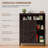 Farmhouse Storage Cabinet With 2 Doors And 4 Drawers-1583668130