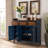 American style retro breathable shoe cabinet-1967514301