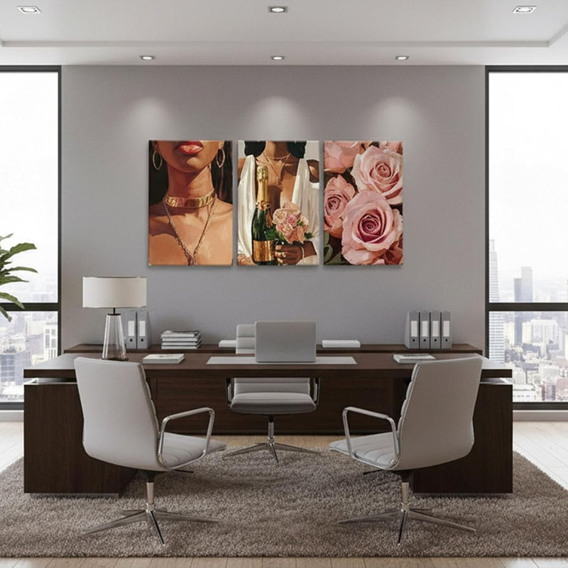 3 Piece Wrapped Canvas Print