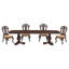 Magnifique table de salle à manger rectangulaire de conception traditionnelle 1pc