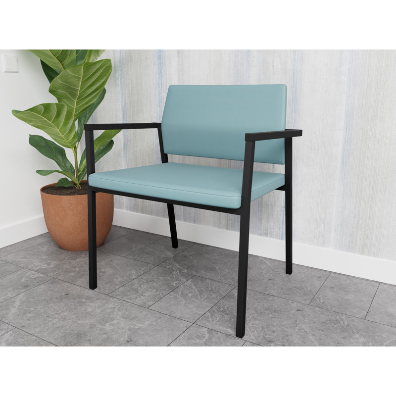 Fauteuil de réception Avon Rx, Noir, Vinyle Sentry Channel