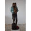 Statue de grenouille Cvijeta jouant du saxophone gracieusement en bronze Taille: 22 po x 20 po x H 65 po