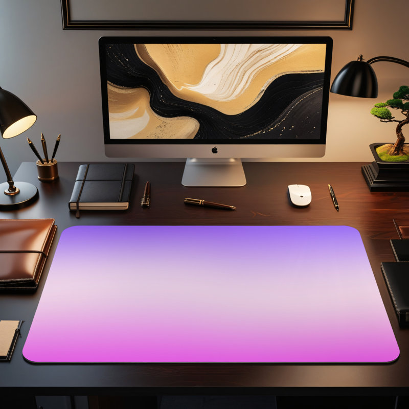 Polyester Desk Pad, 31.5x15.5