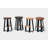 ARS Solid Wood Counter Stool with Steel Frame-10760171