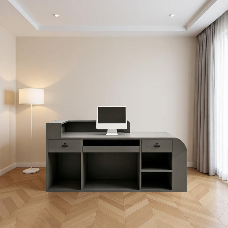 Modern Modern - Réception commerciale pour espaces commerciaux et de bureau, Black