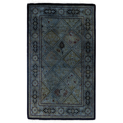 Overdyed Handmade Wool Area Rug