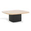 Table basse srija à plateau en travertin