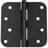 Design House 189522 Door Hinges For Interior Doors 6-pack 4-inch X 4-inch – Rounded 5/8-inch Radius Steel Door Hinge – Antique Brass – Fits Standard Doors-92166898