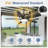 Cissline 52" Wet Plug-in Outdoor/Indoor Ceiling Fan with Light and Remote, IP65 Waterproof for Patio/Porch
