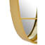 Alawna Metal Oval Mirror