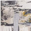 Annabella Metallic Grey/Black/Yellow Rug-389627171