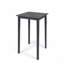 Table de bar d'extérieur carrée en bois d'acacia minimaliste-121084774