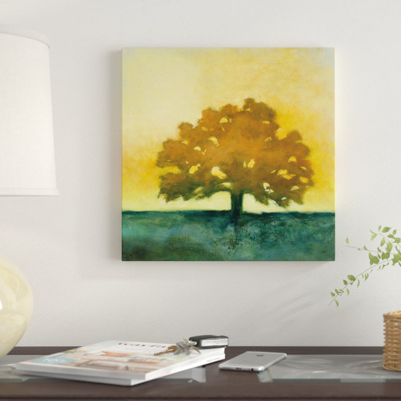 « under the chêne ii », reproduction sur toile tendue, H 14 po x l 14 po