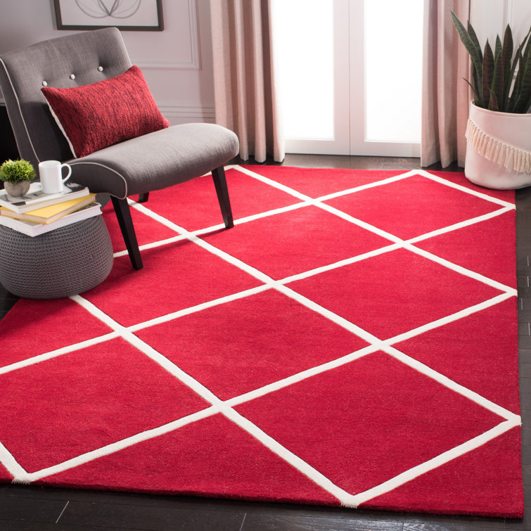 Teresita Hand Tufted Wool Geometric Rug