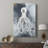 Octopus Ink I -Custom Wrapped Gallery Cavas