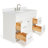 Hamlet 49'' Single Bathroom Vanity with White Quartz Top-26649249-26649251