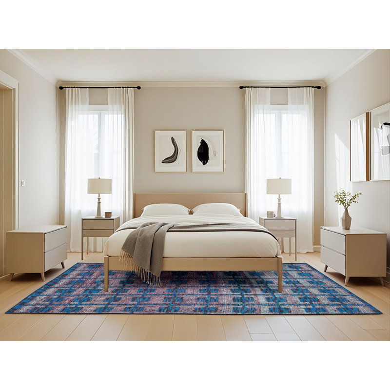 Abstract Indoor Rug, Rectangle 5' x 8'