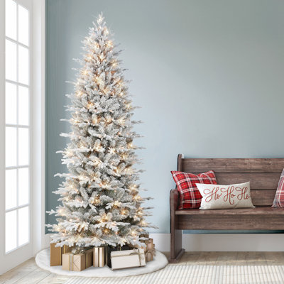 90' Lighted Fir Christmas Tree