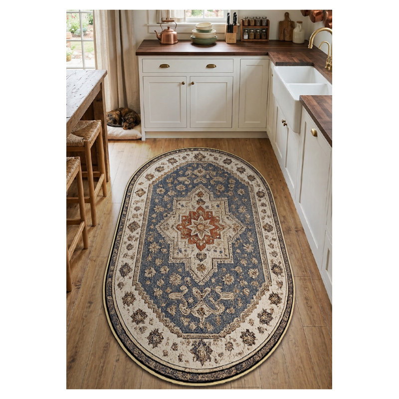 Tapis gris tissé Mosso, 2'6" x 9'10"