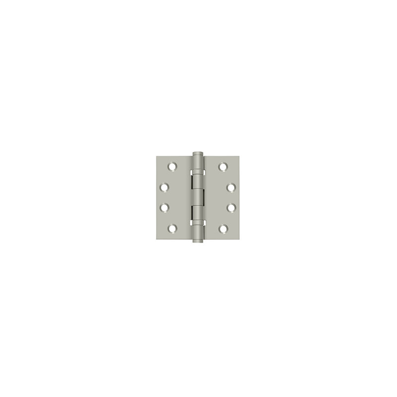 102'' x 102'' Butt Bearing Hinge, Brushed Nickel