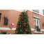 Arbre de Noël artificiel épinette vert pré-éclairé avec base pliable-994842846