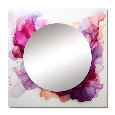 Delwood - Abstract Square Mirror For Wall Art Decor