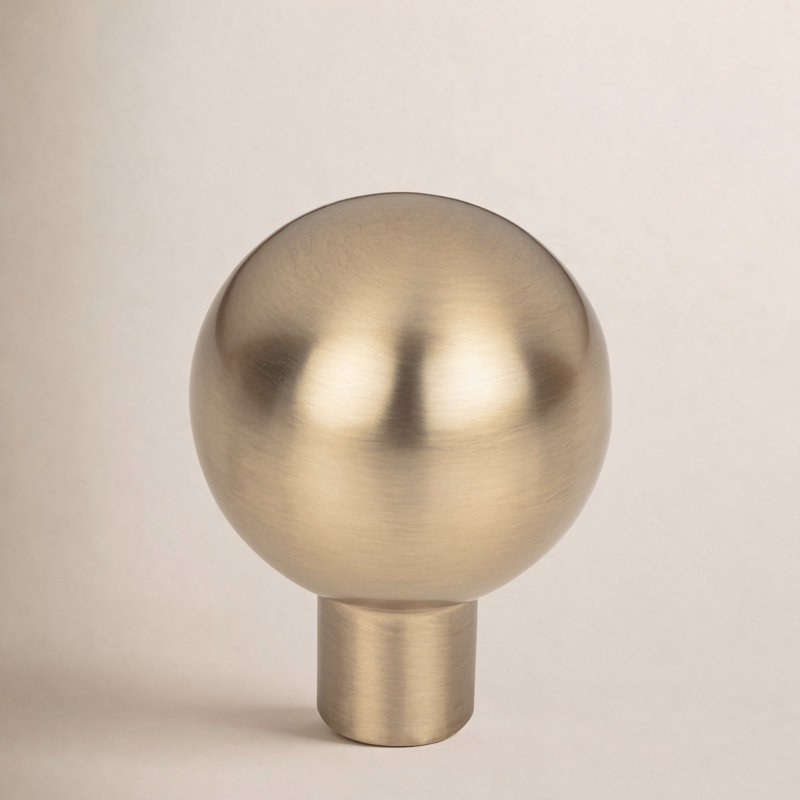 Brookline 1" Diameter Mushroom Knob, Honey Bronze